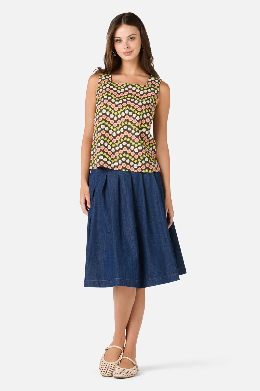 Sally Retro Shell Top - Image 3