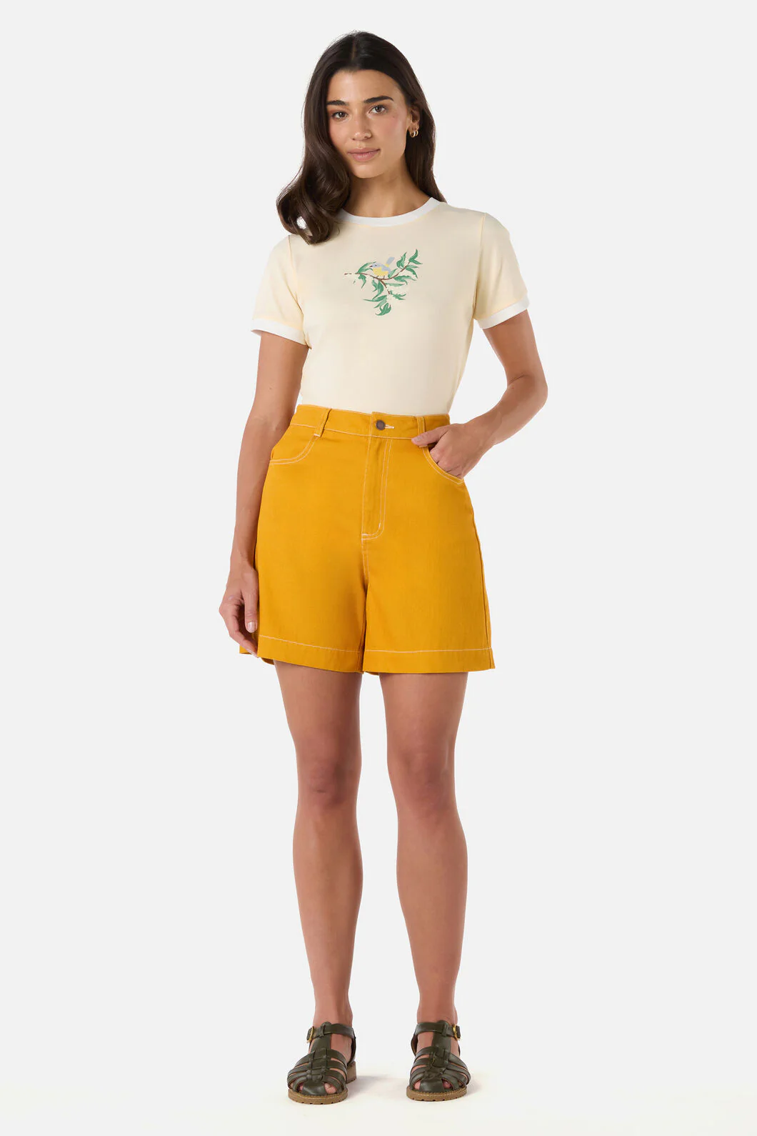 Sammy Contrast Stitch Short