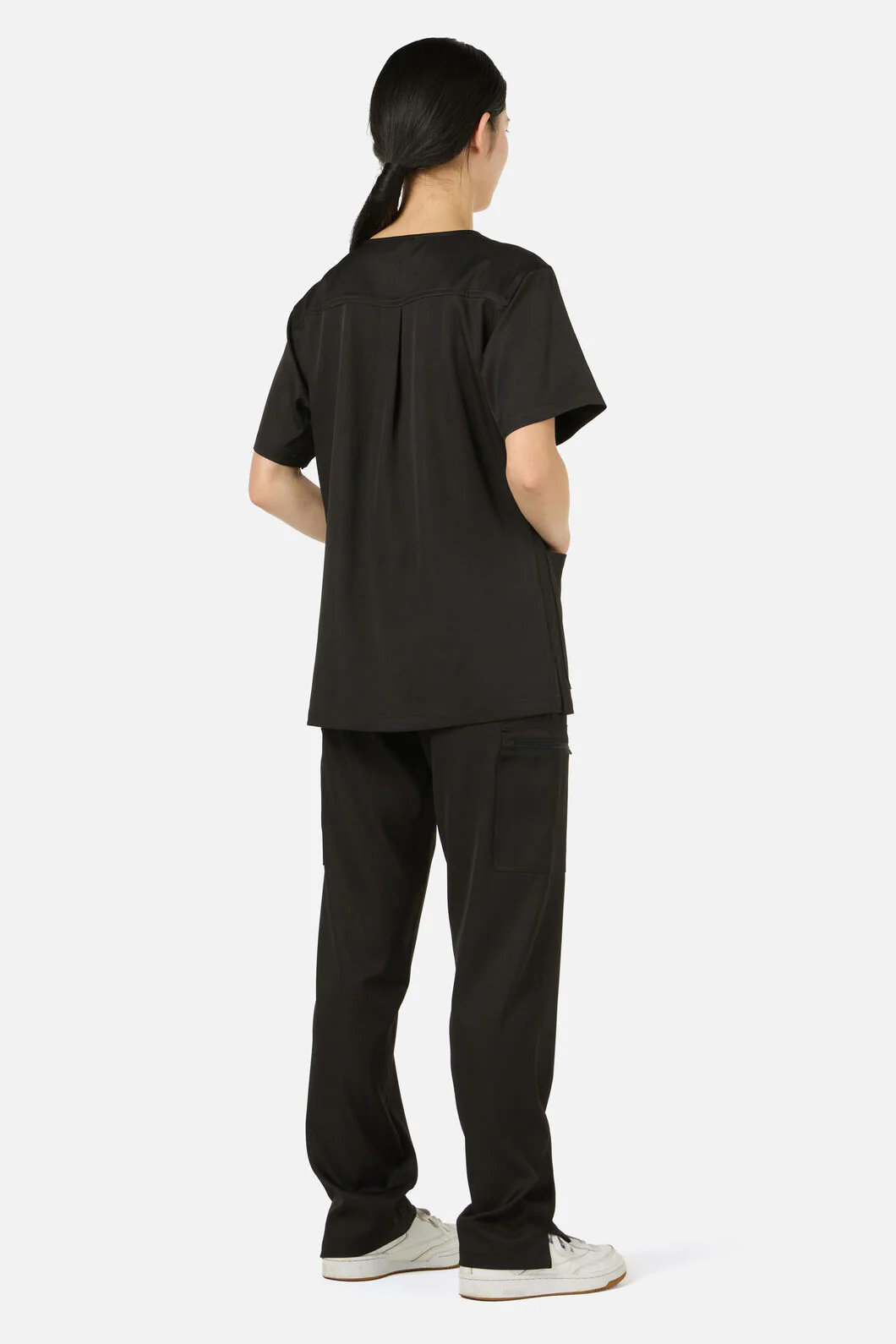 Scrubs With Love Black Scrub set - Image 3