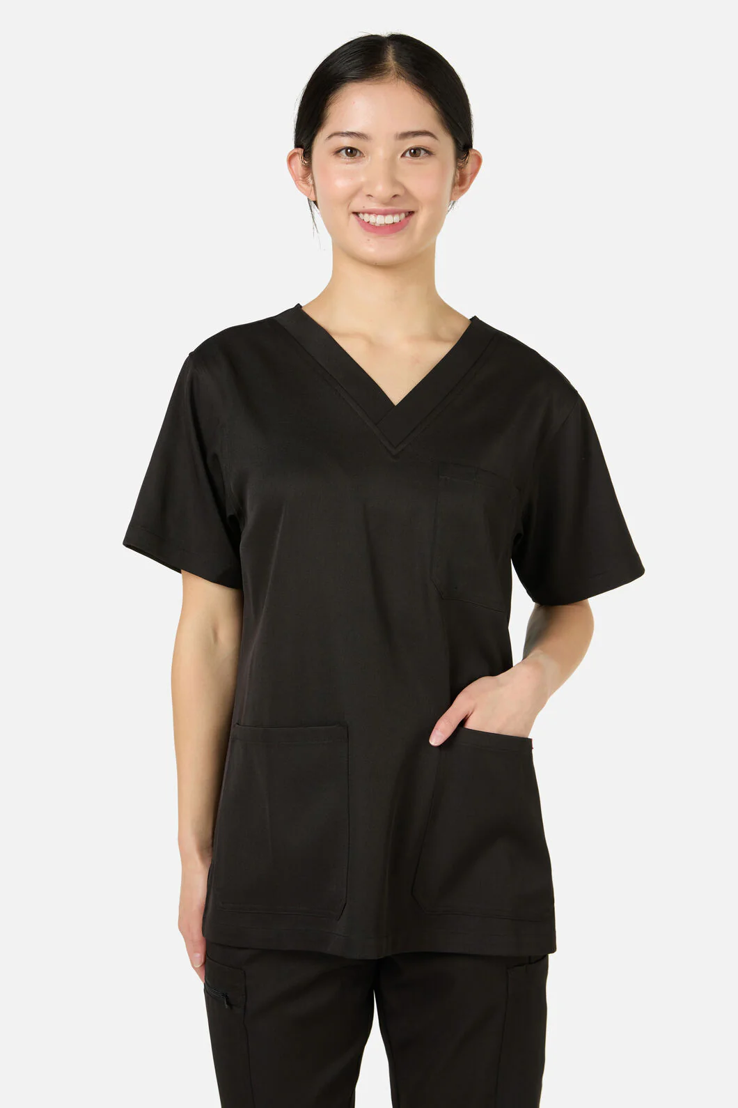 Scrubs With Love Black Scrub set - Image 4