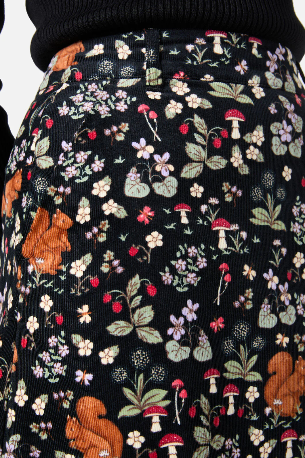 Squirrel Away Cord Midi Skirt - Image 7