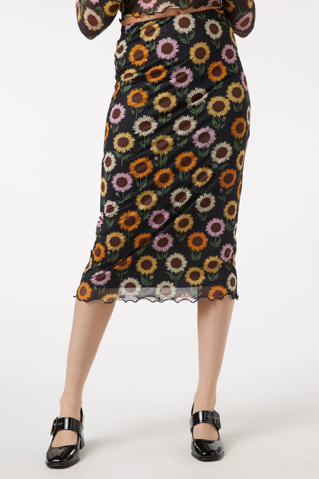 Sunflower Mesh Skirt - Image 2