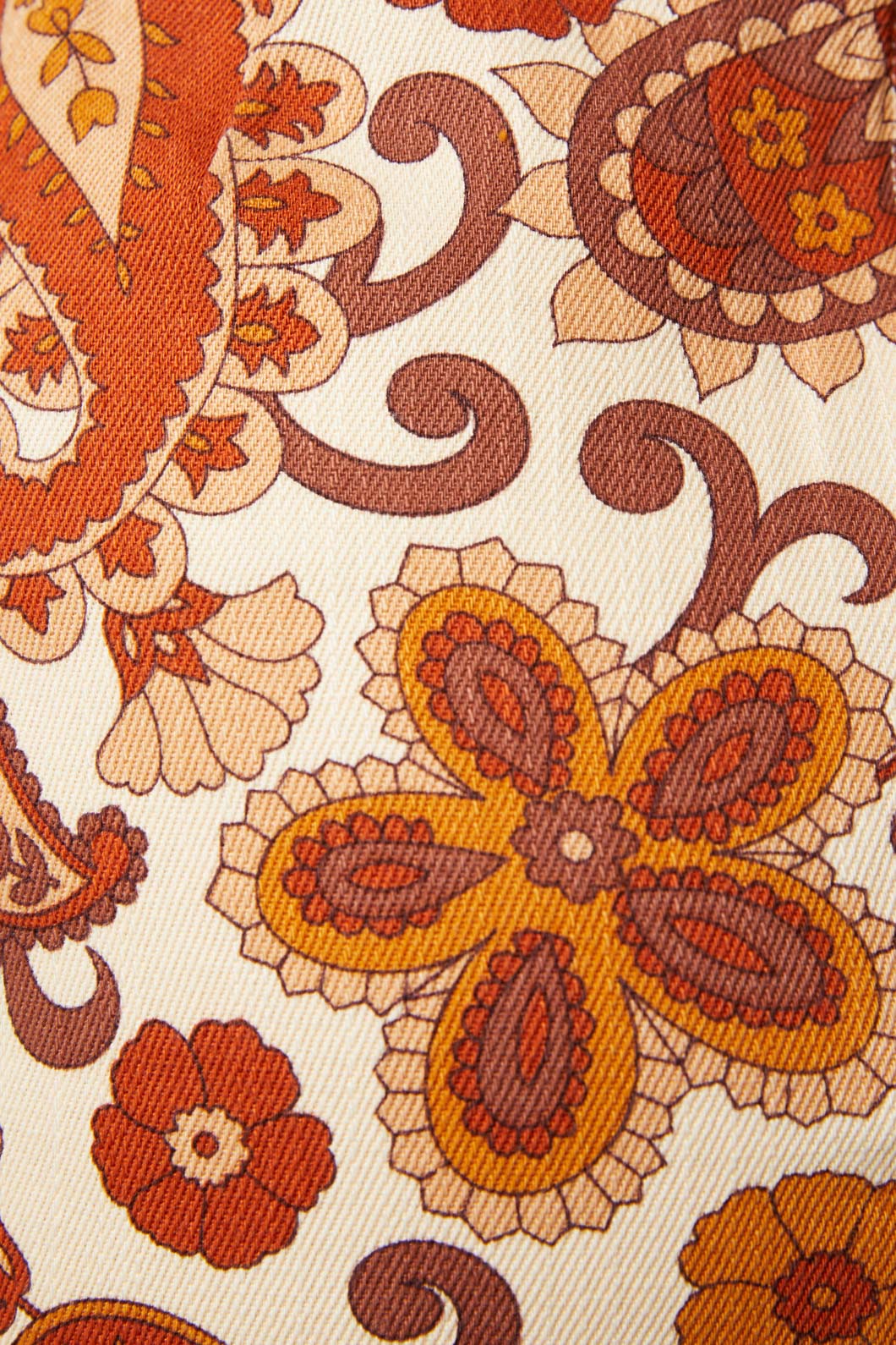 Sunset Paisley Mini Skirt - Image 6