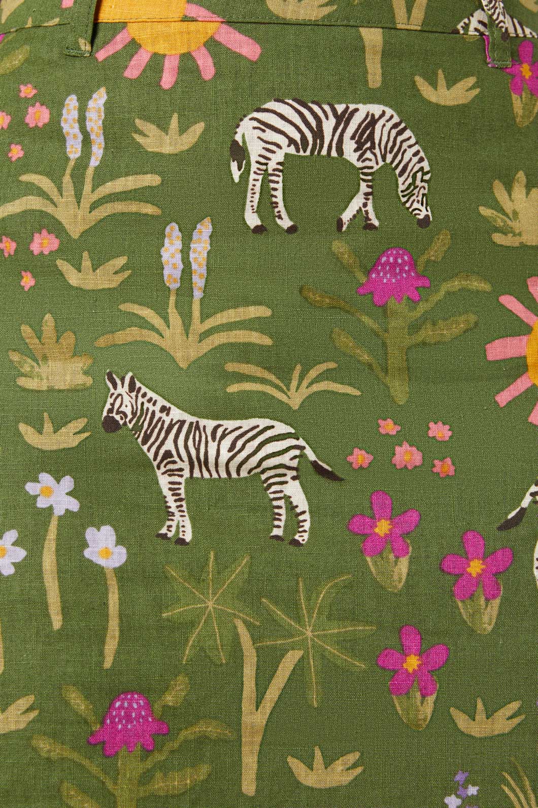 Sunshine Zebra Skirt - Image 5