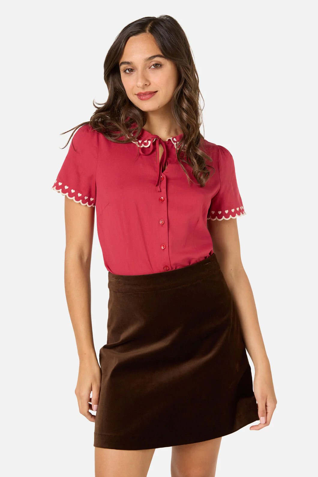Sweet Heart Emb Blouse - Image 7