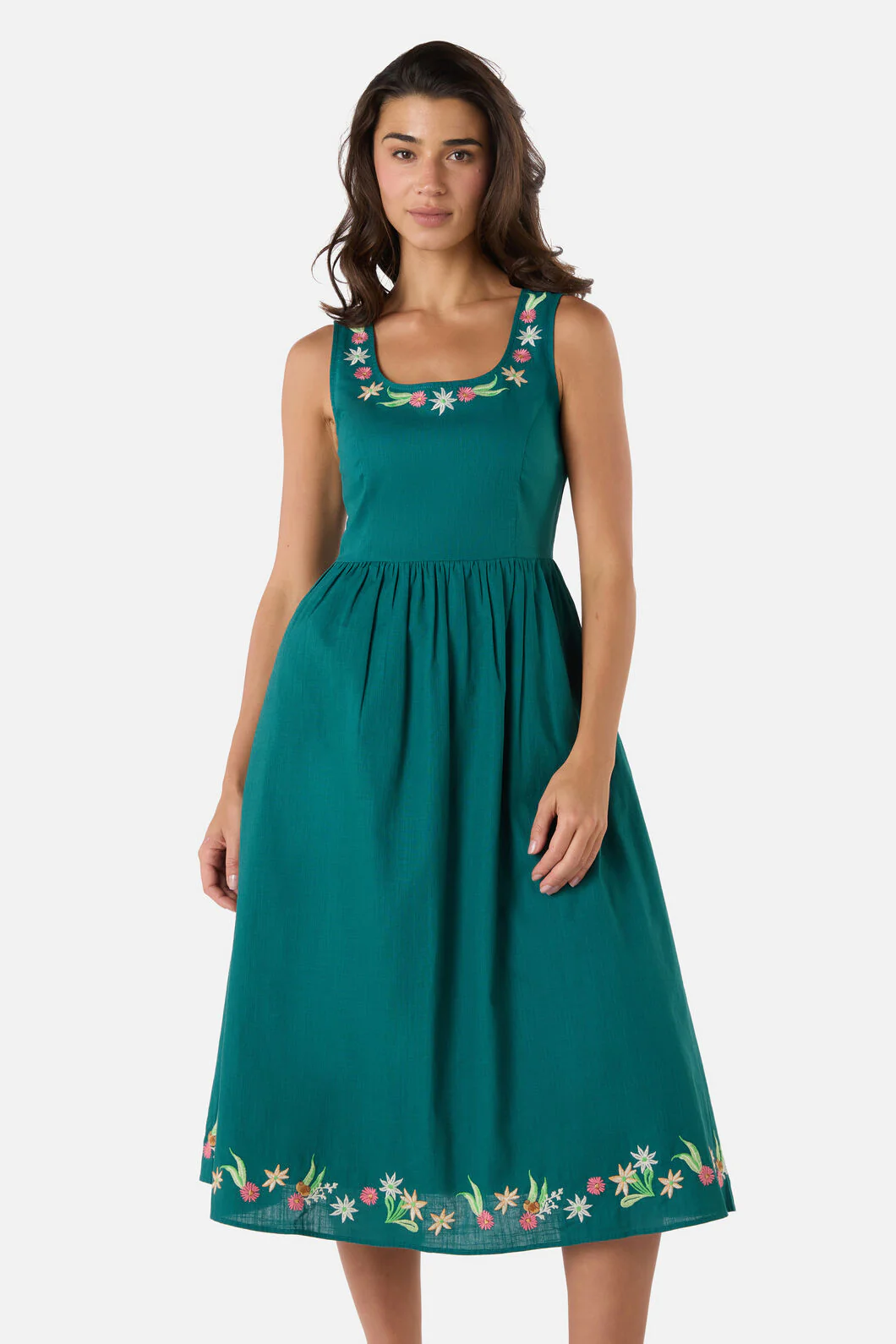 Sweet Native Embroidered Dress
