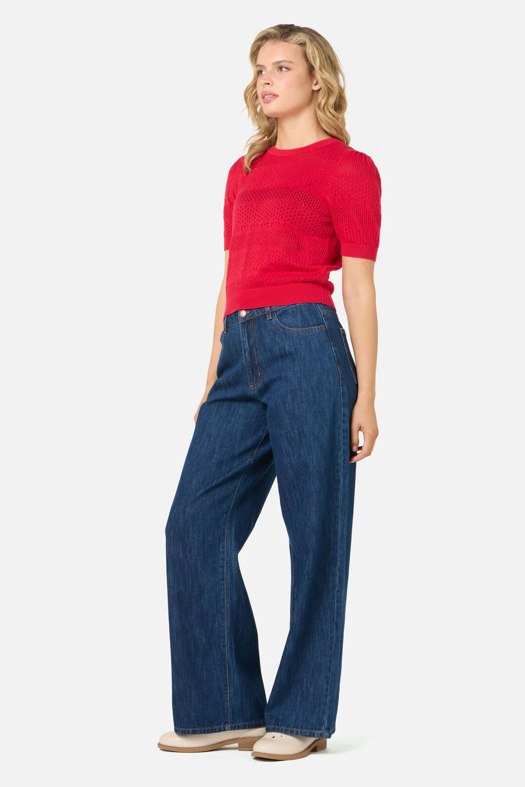 Tamsin Lacey Heart Knit Top - Image 10
