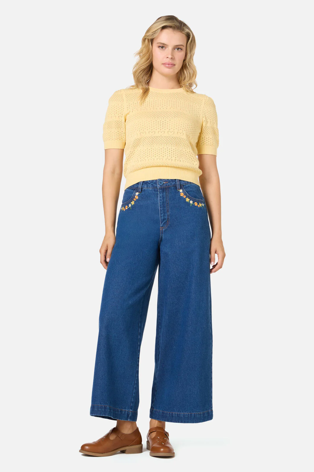 Tamsin Lacey Heart Knit Top - Image 3