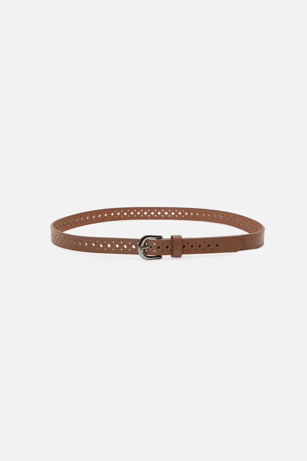 Tan Cut Out Belt - Image 3