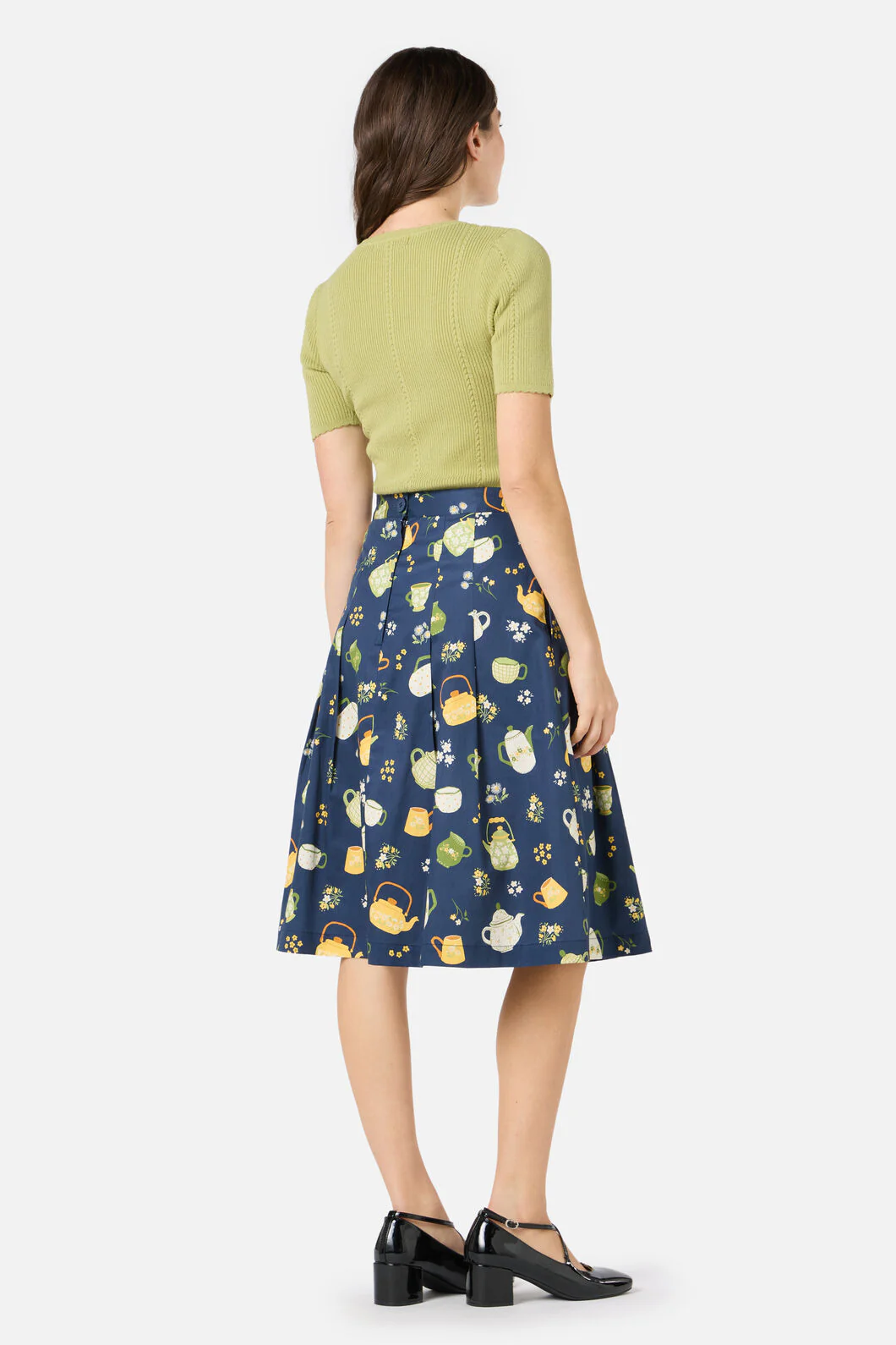 Tea Time Pleat Skirt - Image 4