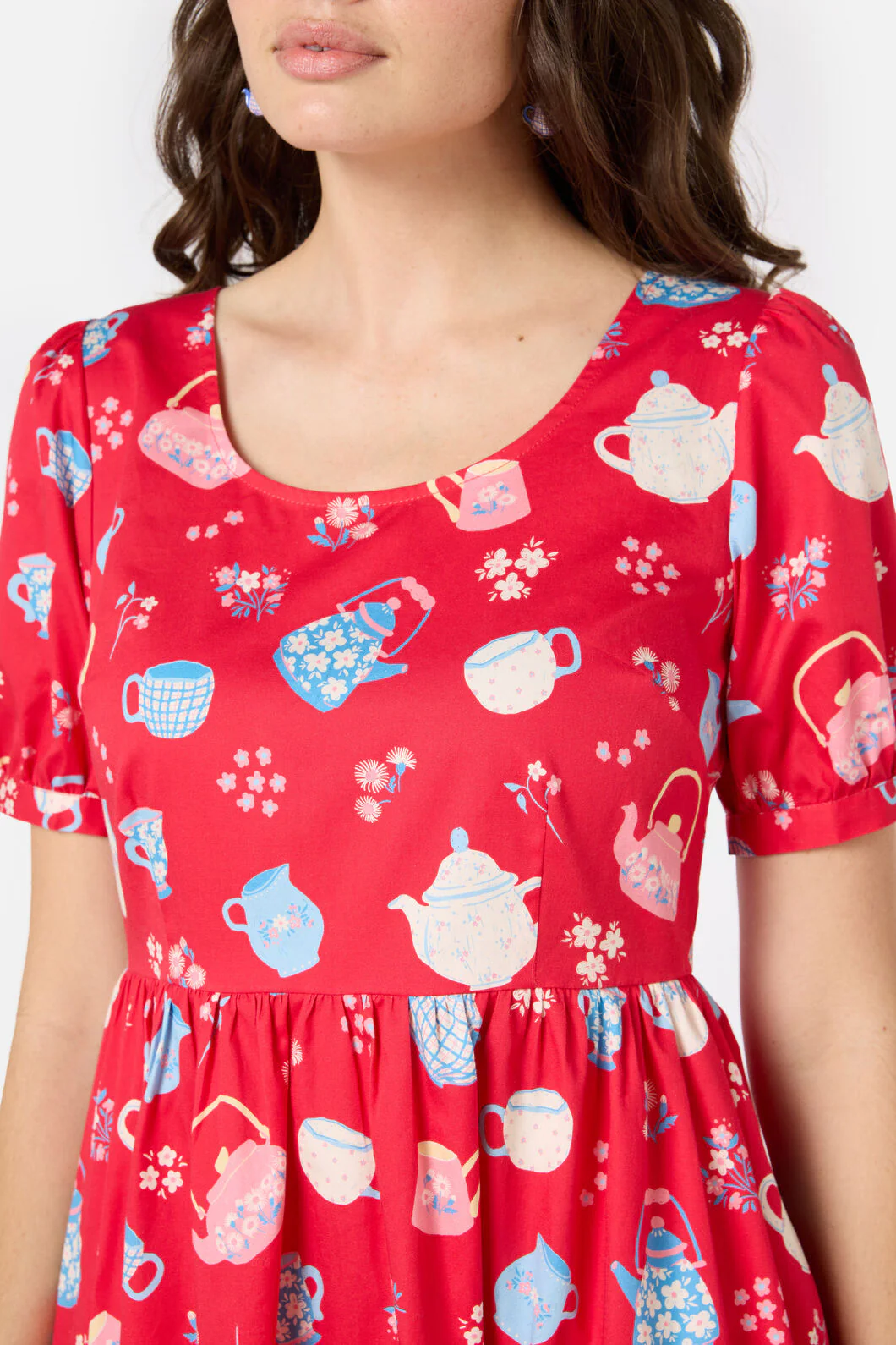 Tea Time Short Sleeve Dress - Image 6