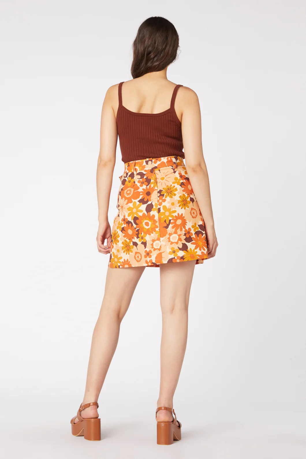 Twiggy Floral Skirt - Image 3