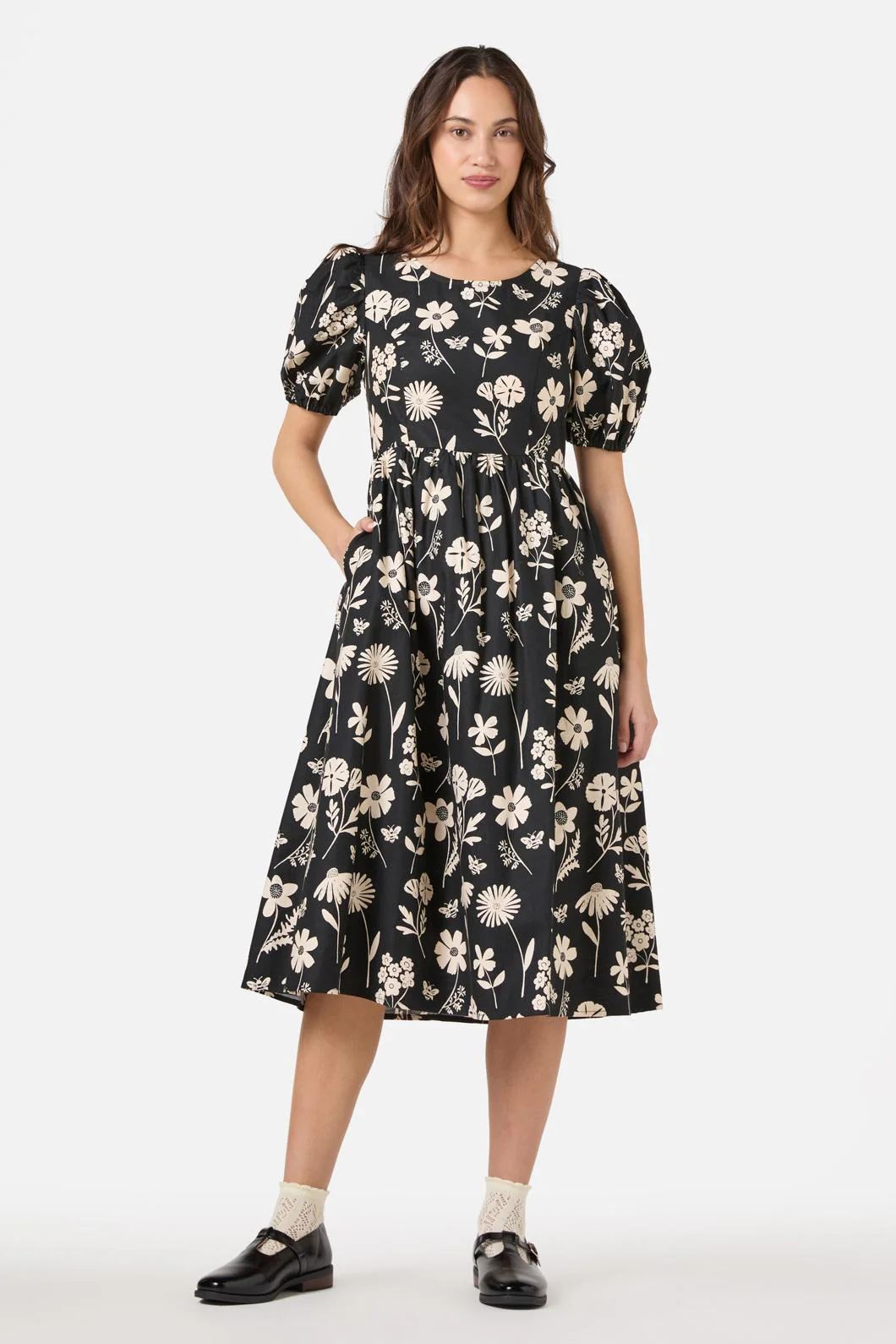 Variety Fleur Midi Dress - Image 2