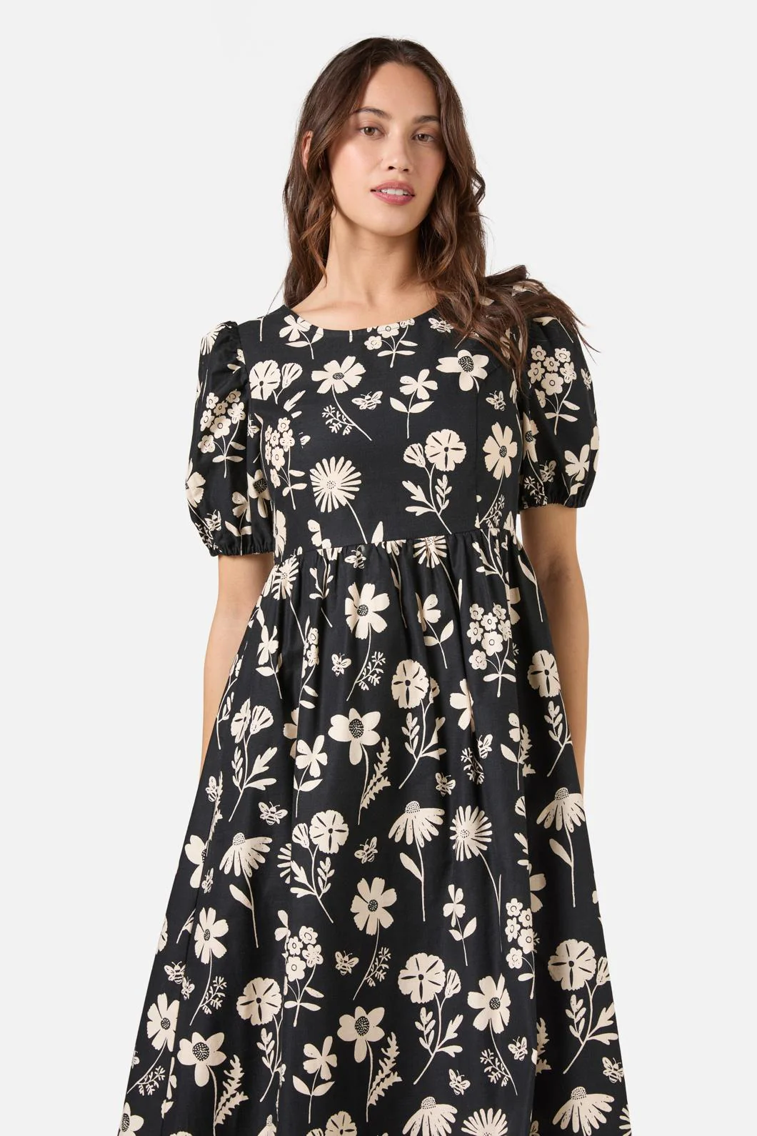 Variety Fleur Midi Dress - Image 4