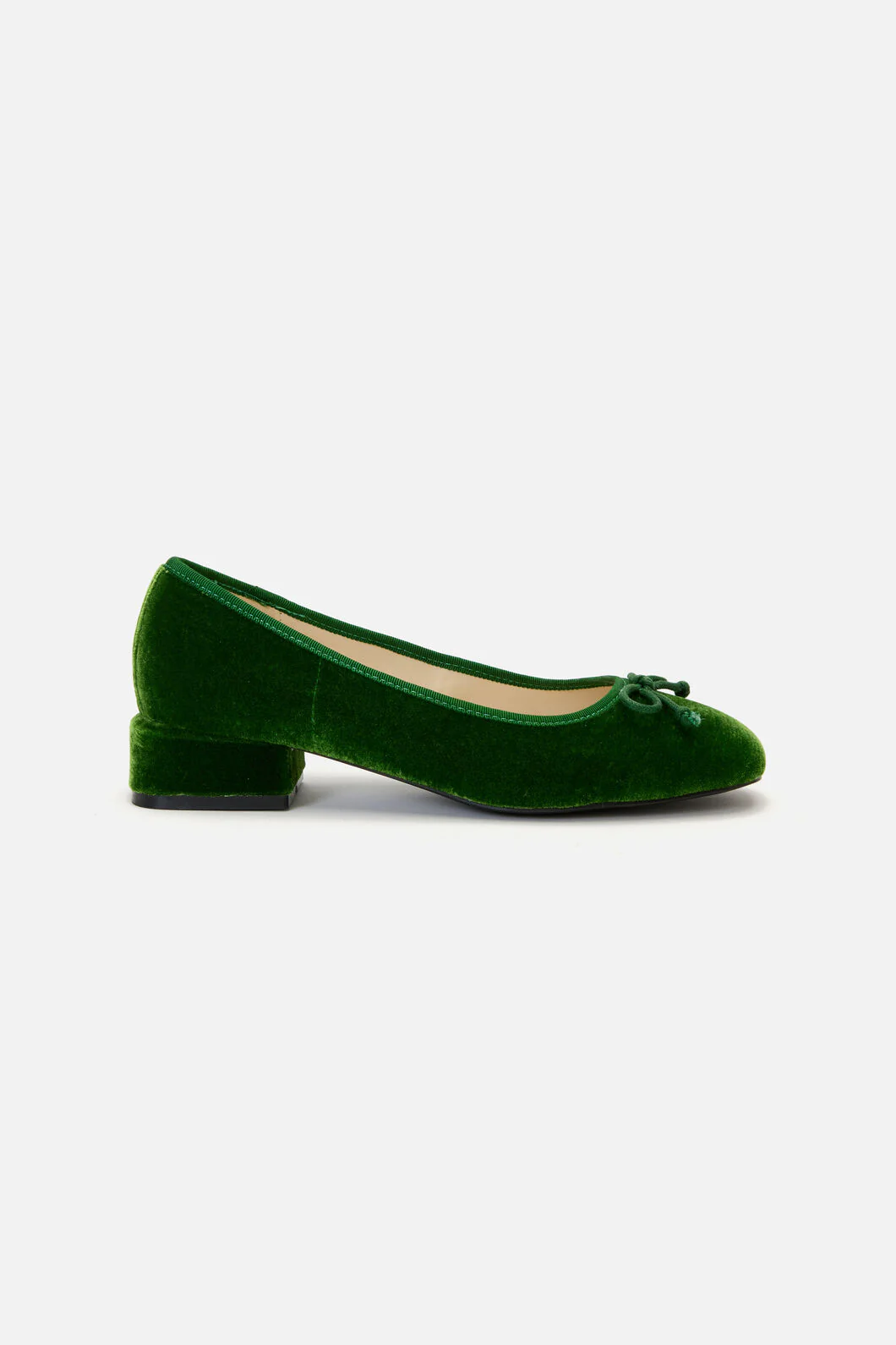 Velvet Bow Slip On Shoe - Image 3