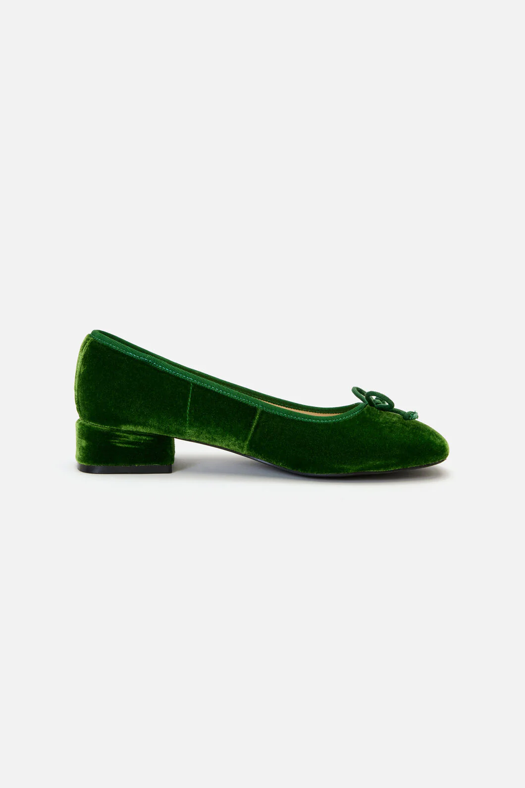 Velvet Bow Slip On Shoe - Image 4