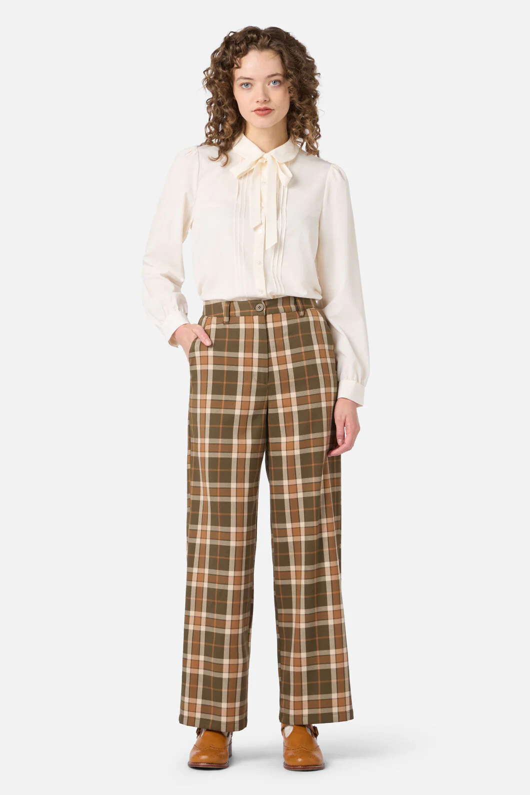 Vera Check Pants - Image 3