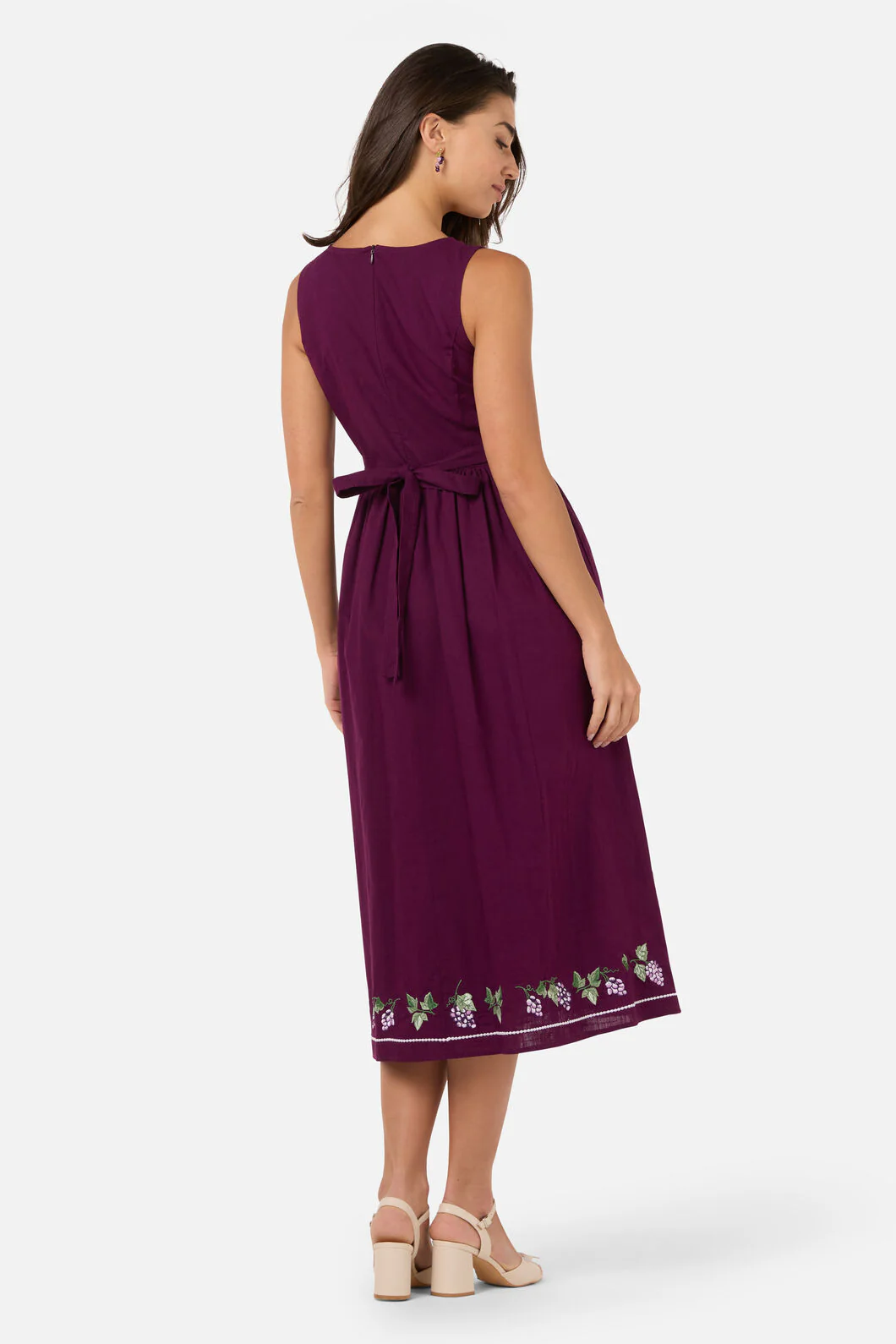 Vineyard Embroidered Dress - Image 4