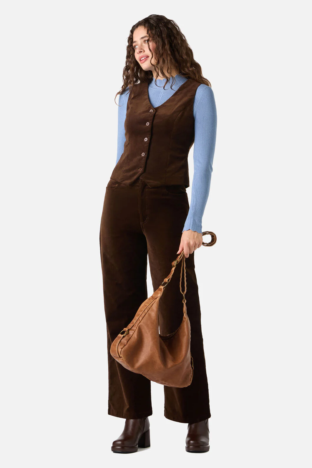 Vintage Look Slouch Bag - Image 3