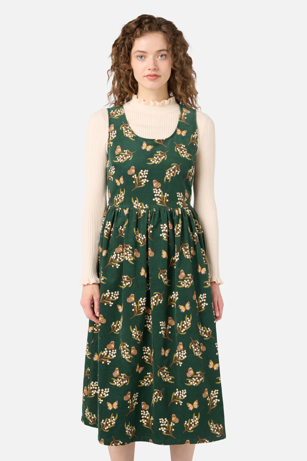 Wattle & Butterfly Midi Dress - Image 5
