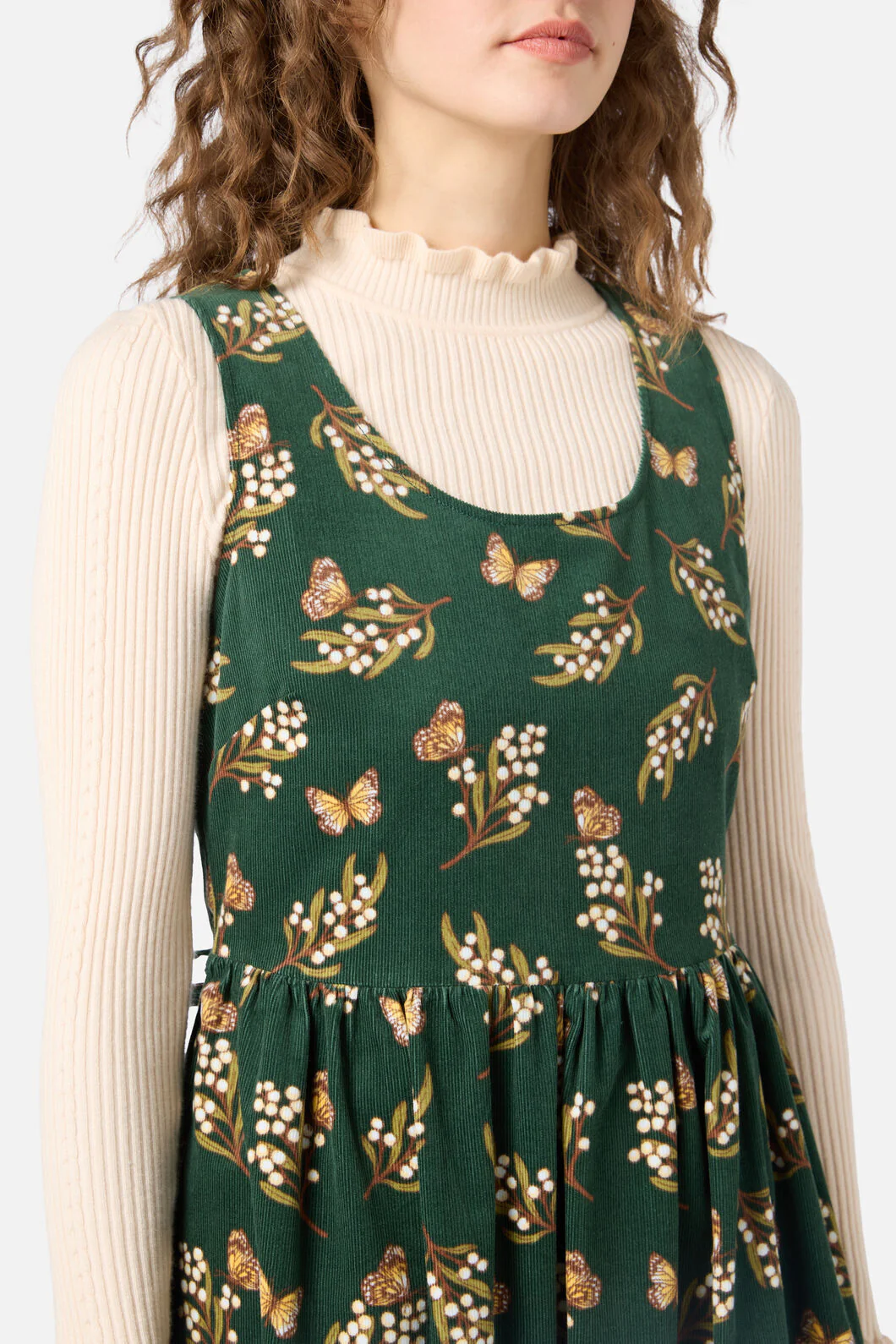 Wattle & Butterfly Midi Dress - Image 6