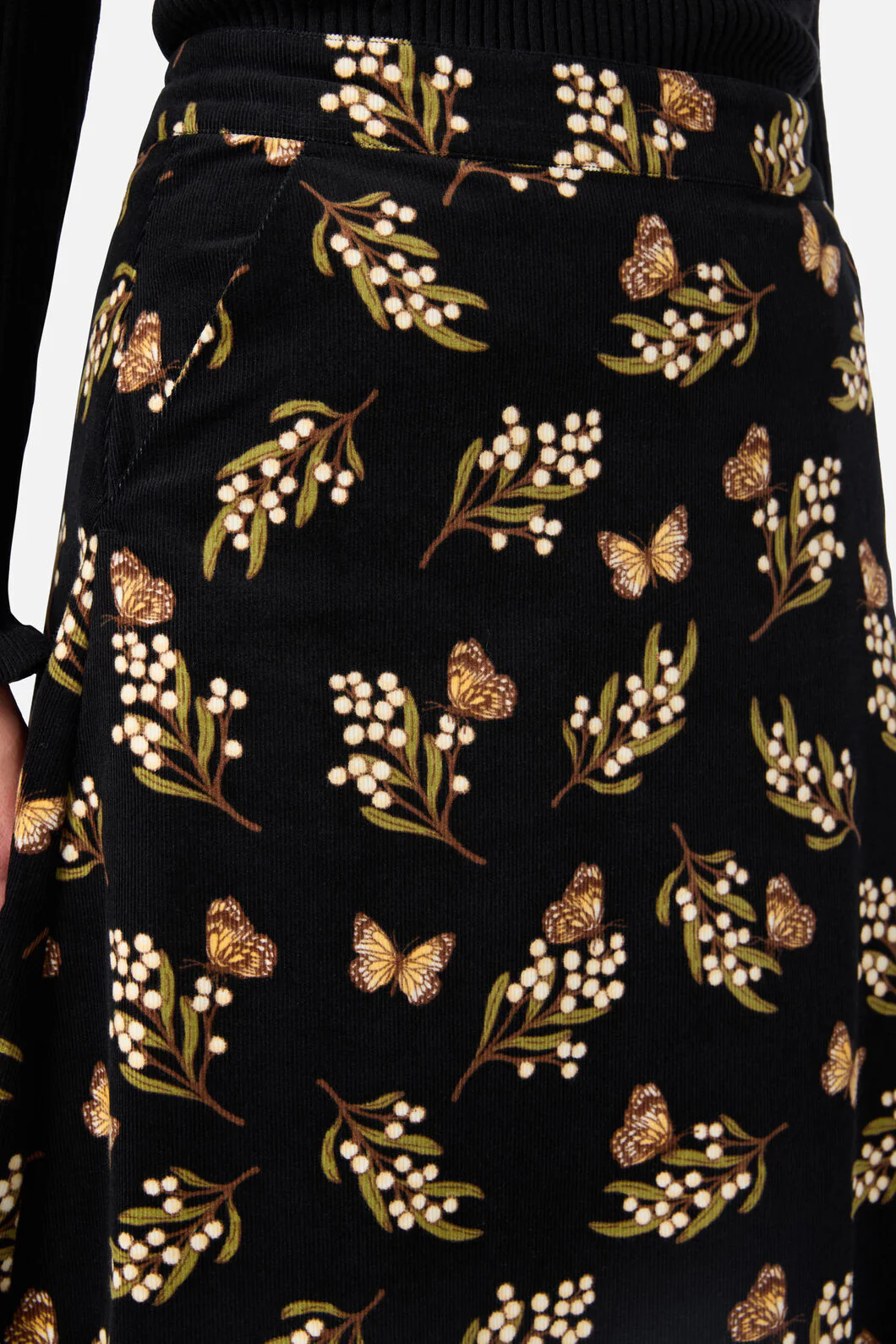 Wattle & Butterfly Midi Skirt - Image 5