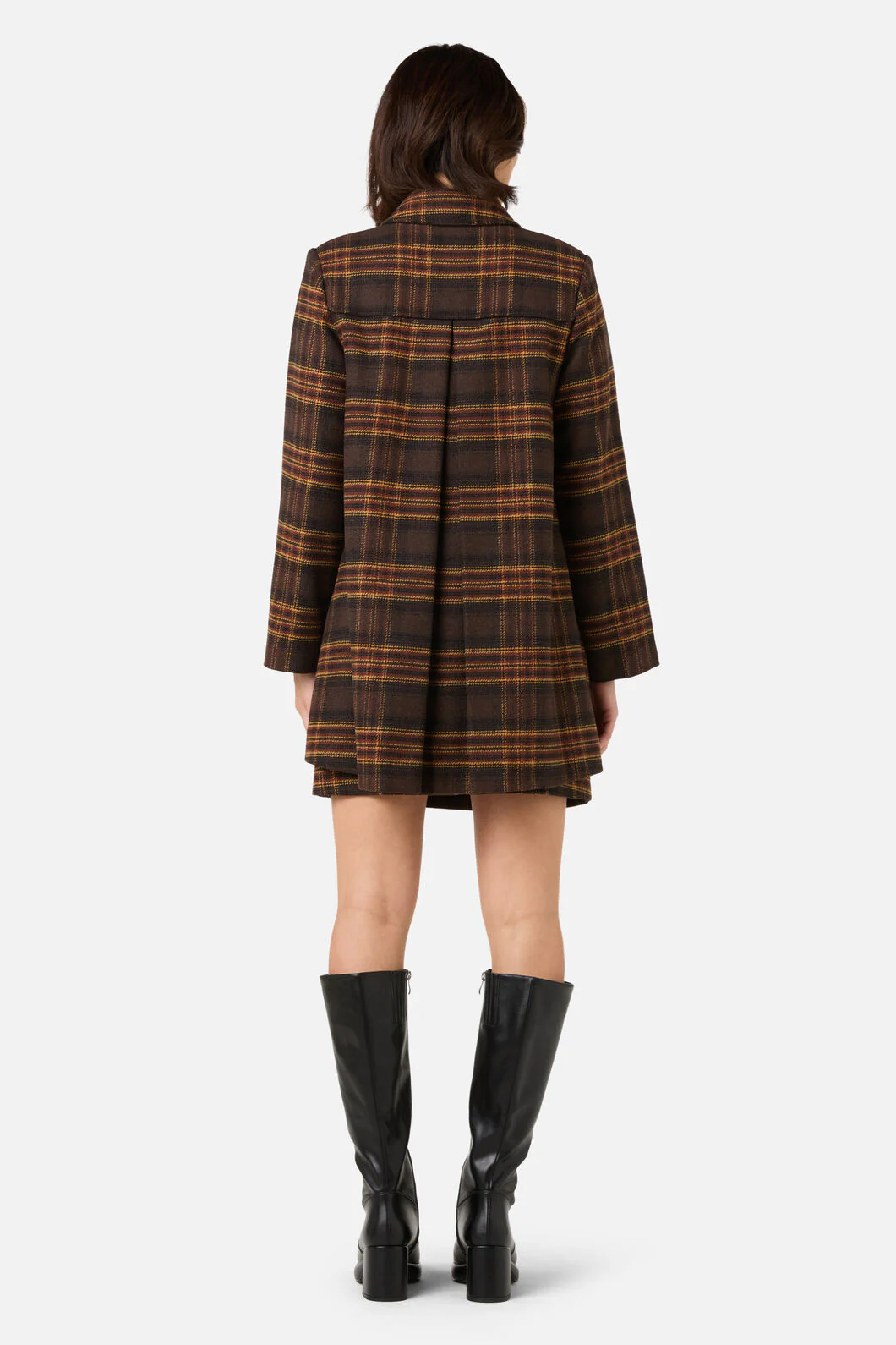 Wilma Check Coat - Image 7