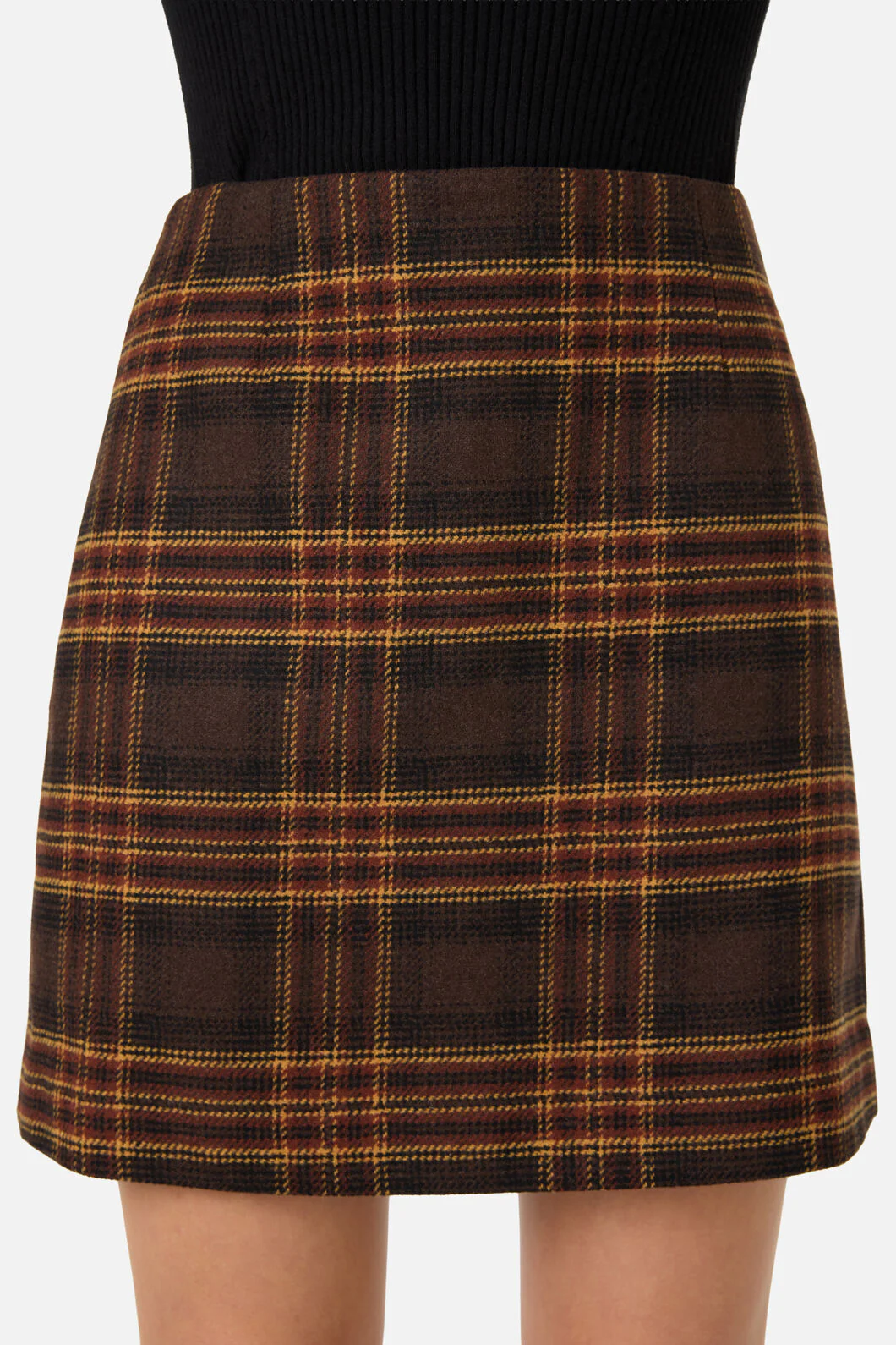 Wilma Check Mini Skirt - Image 7