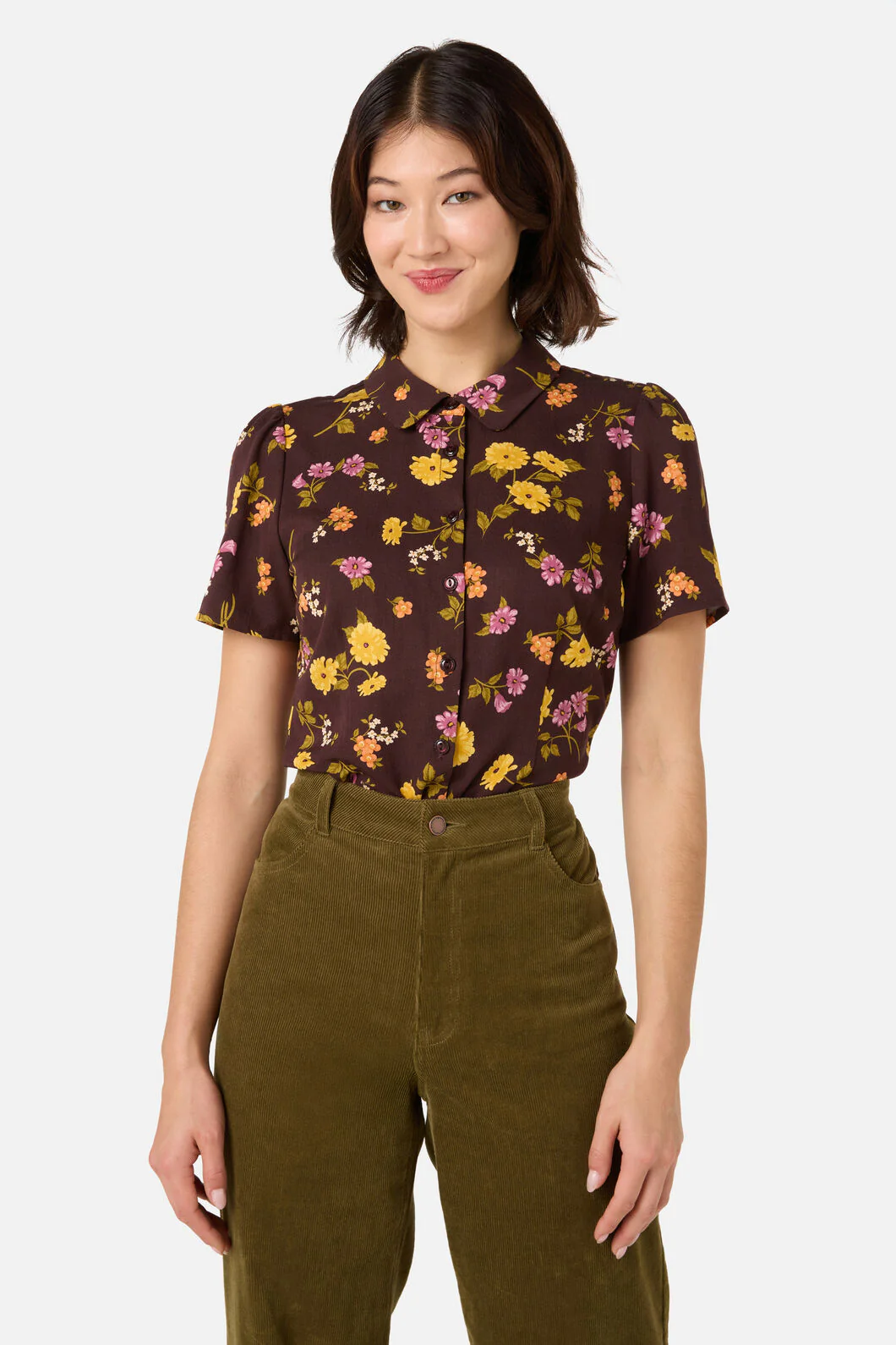 Winona Flower Blouse - Image 5