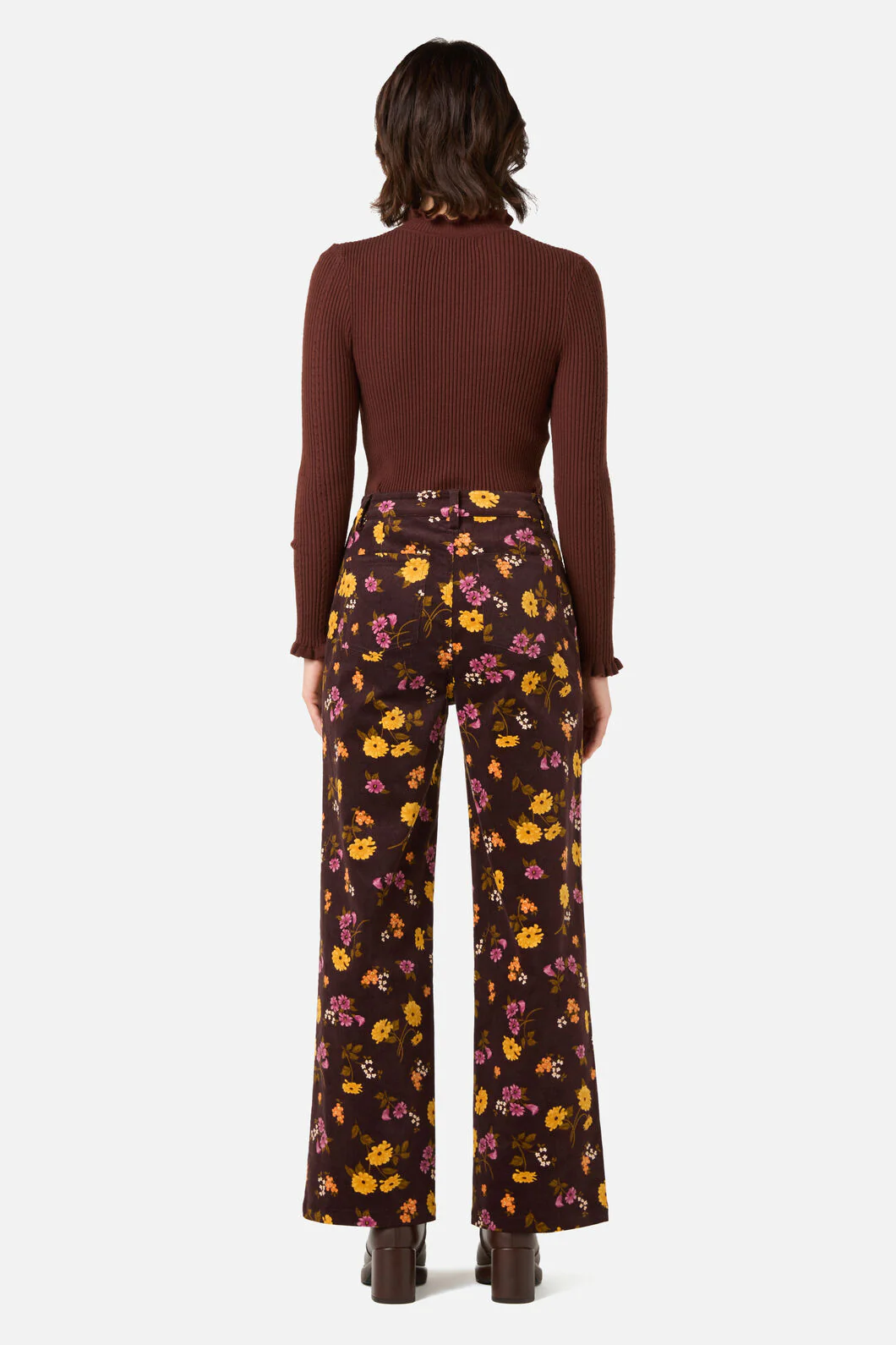Winona Flower Corduroy Jean - Image 3