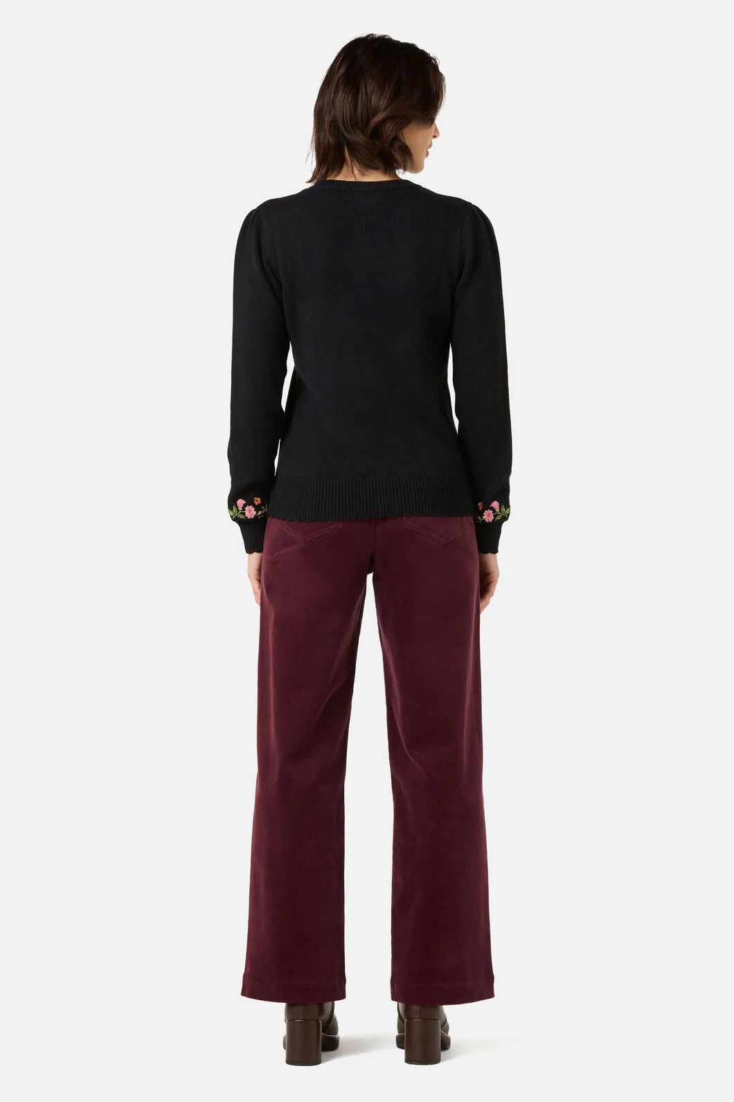 Winona Flower Embroidered Jumper - Image 4