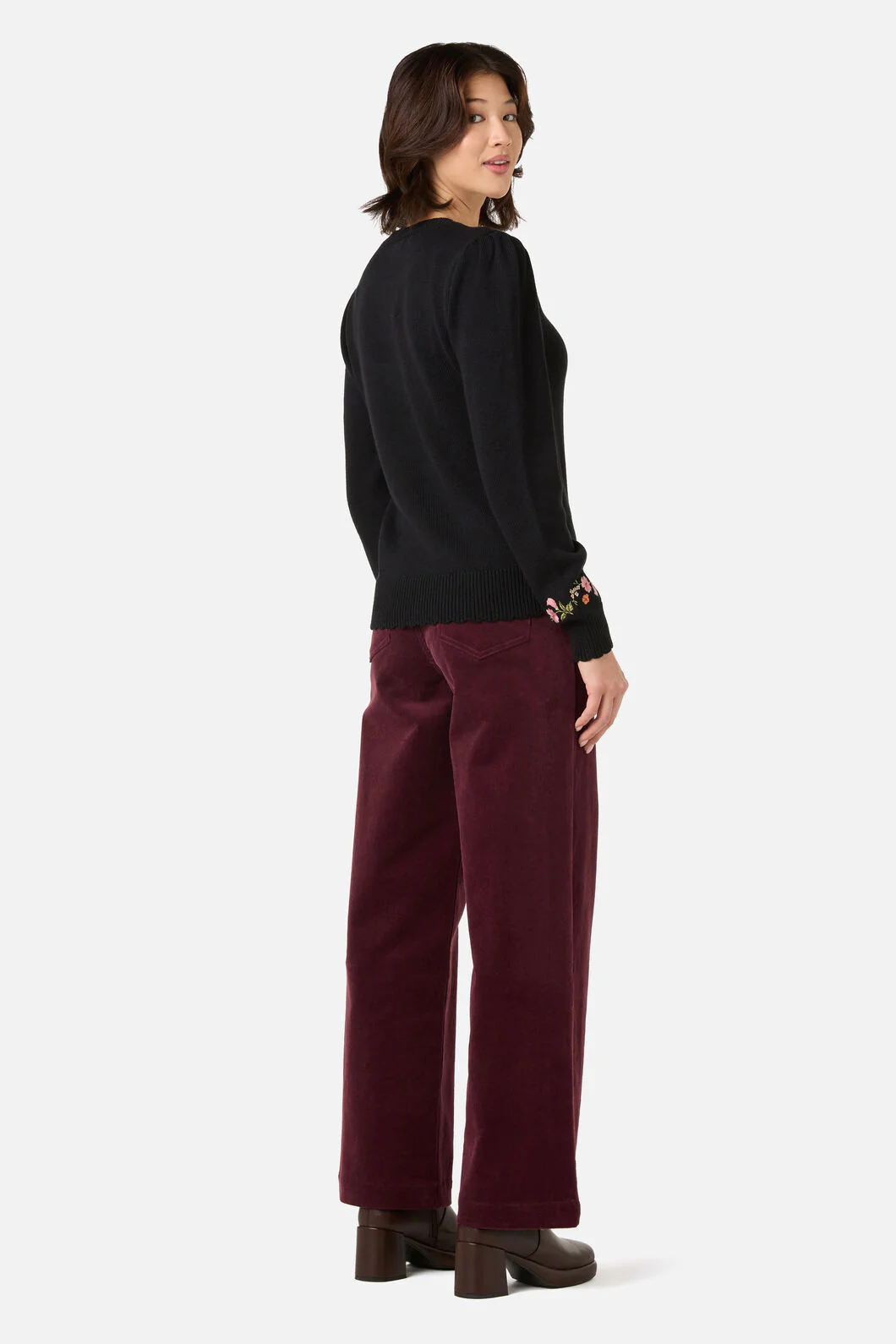 Winona Flower Embroidered Jumper - Image 5