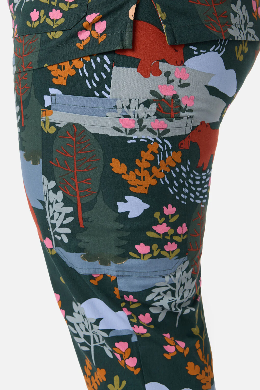 Woodland Bear Scrub Set - Image 6
